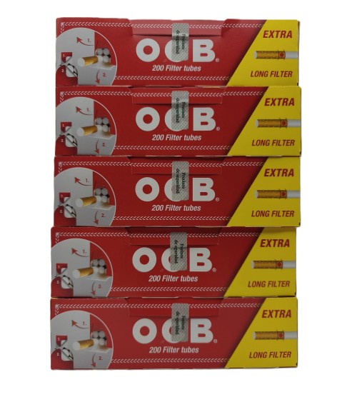 CIGARRILLOS VACIOS OCB FILTRO LARGO