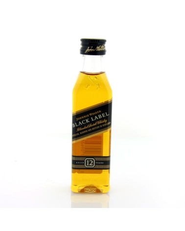 MINI BOTELLA WHISKY JOHNNIE WALKER BLACK