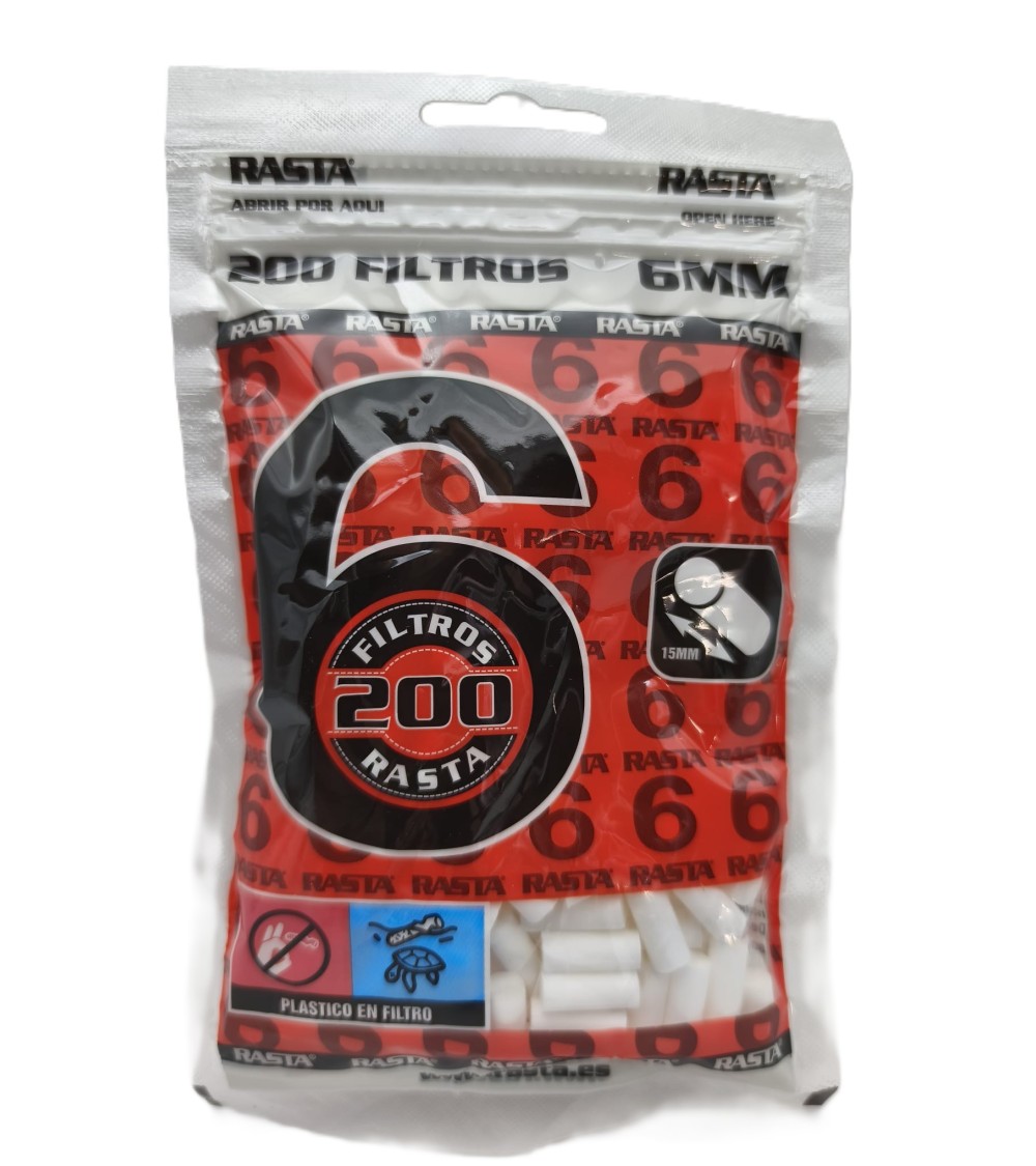 BOLSA DE FILTROS RASTA DE 200