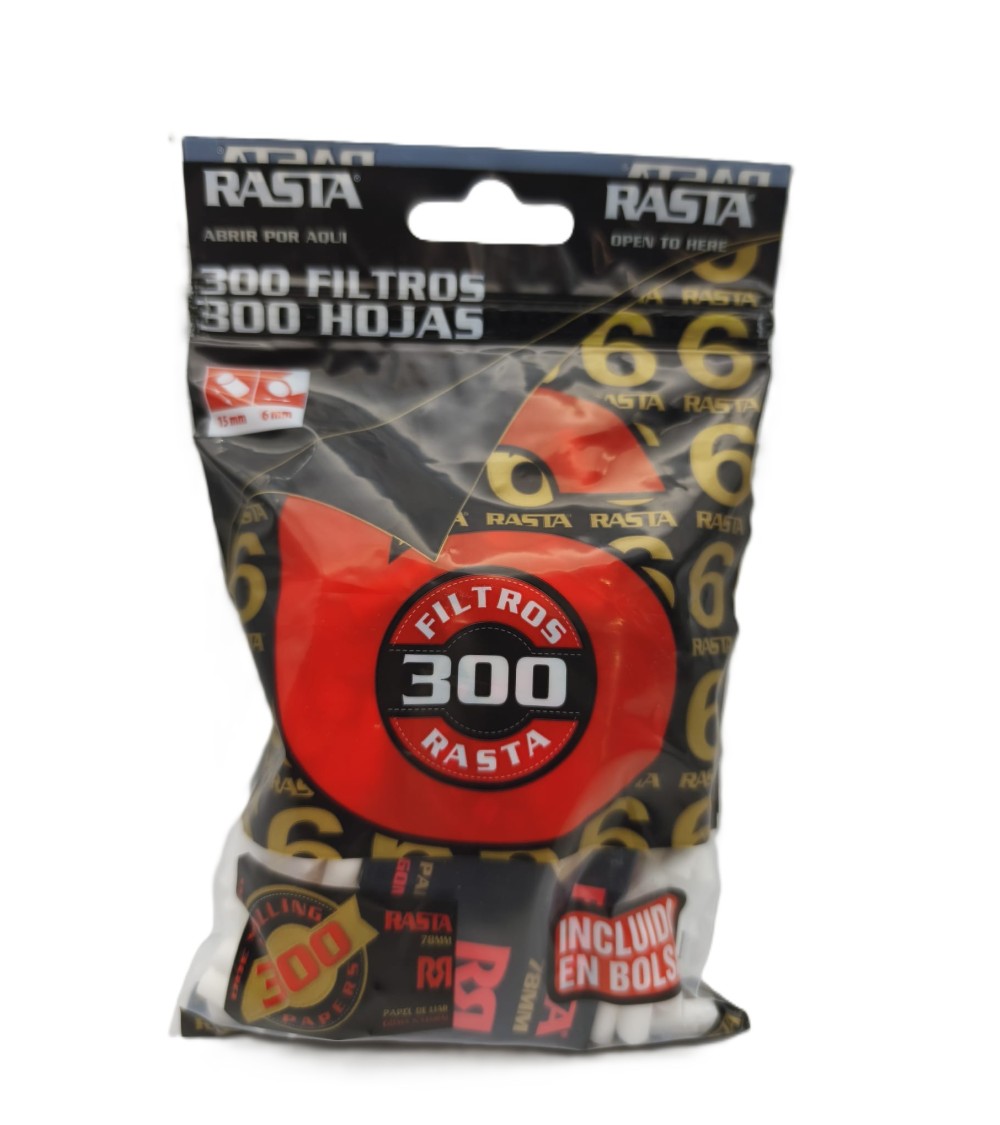 FILTROS RASTA 300 MAS PAPEL DE 78