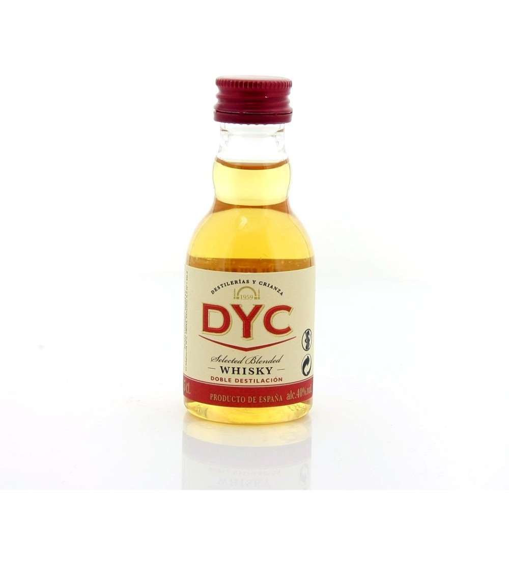 MINI BOTELLA WHISKY DYC 50ML
