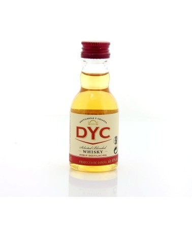 MINI BOTELLA WHISKY DYC 50ML