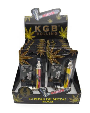 PIPA DE METAL CON  REJILLAS KGB