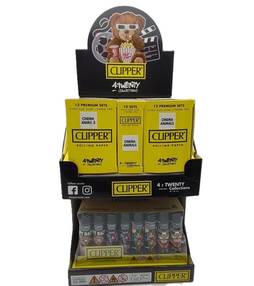 ENCENDEDOR CLIPPER MAS PAPEL DE LIAR SLIM CON FILTROS DE CARTON
